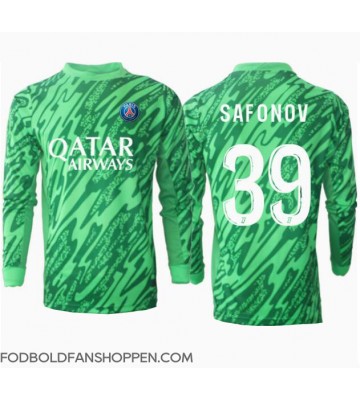 Paris Saint-Germain Matvei Safonov #39 Målmand Hjemmebanetrøje 2024-25 Langærmet
